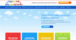 Desktop Screenshot of creativemindselc.com